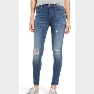 Vigoss The Jagger Skinny Jeans Blue Denim Mid Wash